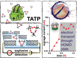 Graphical abstract: Tunnel junction sensing of TATP explosive at the single-molecule level