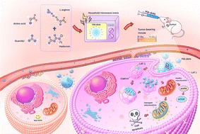 Graphical abstract: Carbonized polymer dots derived from metformin and l-arginine for tumor cell membrane- and mitochondria-dual targeting therapy