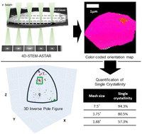 Graphical abstract: Quantification of single crystallinity in single crystal cathodes for lithium-ion batteries