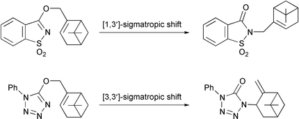 Graphical abstract: Structural effects on sigmatropic shifts in heteroaromatic allyl ethers
