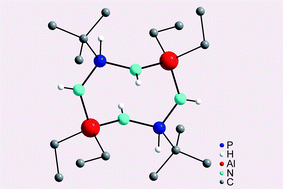 Graphical abstract: Synthesis and single crystal X-ray structure of the first imido analog of an eight-membered aluminophosphinate heterocycle