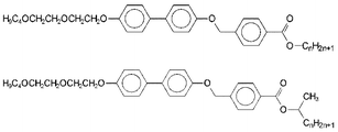 Graphical abstract: Ferroelectric and antiferroelectric phases formed by mesogens with polyether terminal group