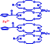 Graphical abstract: Cation transport by a redox-active synthetic ion channel