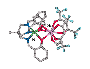 Graphical abstract: Ferromagnetic NiII–GdIII interactions in complexes with NiGd, NiGdNi, and NiGdGdNi cores supported by tripodal ligands