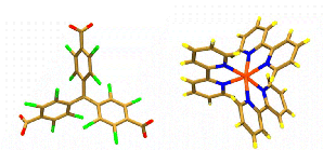 Graphical abstract: Open-shell channel-like salts formed by the supramolecular assembly of a tricarboxylated perchlorotriphenylmethyl radical and a [Co(bpy)3]2+ cation