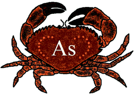 Graphical abstract: Arsenic compounds in the haemolymph of the Dungeness crab, Cancer magister, as determined by using HPLC on-line with inductively coupled plasma mass spectrometry