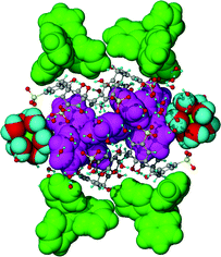 Graphical abstract: ‘Molecular capsules’ based on p-sulfonatocalix[6]arene shrouding two tetraphenylphosphonium cations