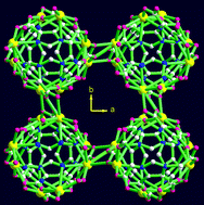 Graphical abstract: Porous lanthanide–organic framework with zeolite-like topology