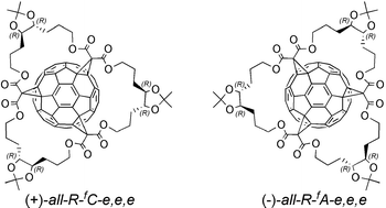 Graphical abstract: Regio- and stereoselective synthesis of enantiomerically pure [60]fullerene tris-adducts with an inherently chiral e,e,e addition pattern