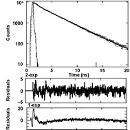 Graphical abstract: Time-resolved total internal reflection fluorescence spectroscopy Part I. Photophysics of Coumarin 343 at liquid/liquid interface