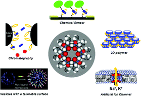 Graphical abstract: Functionalized cucurbiturils and their applications