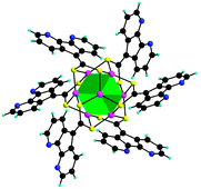 Graphical abstract: Octanuclear Cu(i) cubic complex decorated with six peripheral chelates