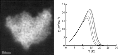 Graphical abstract: Spontaneous stabilization and isolation of dispersible bimetallic coordination nanoparticles of CsxNi[Cr(CN)6]y