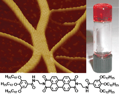 Graphical abstract: Functional organogels from highly efficient organogelator based on perylene bisimide semiconductor