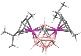 Graphical abstract: Symmetric and asymmetric 13-vertex bimetallacarboranes by polyhedral expansion