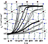 Graphical abstract: Thermal, pressure and light induced spin transition in the two-dimensional coordination polymer {Fe(pmd)2[Cu(CN)2]2}