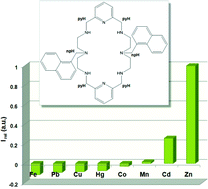 Graphical abstract: Synthesis and coordination properties of an azamacrocyclic Zn(II) chemosensor containing pendent methylnaphthyl groups