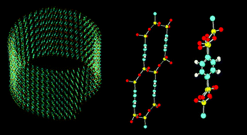 Graphical abstract: Hybrid silica nanotubes with chiral walls