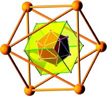 Graphical abstract: Concentric Archimedean polyhedra: MnIII12MnII9 aggregates linked into a cubic network