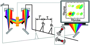 Graphical abstract: How to turn your pump–probe instrument into a multidimensional spectrometer: 2D IR and Vis spectroscopiesvia pulse shaping