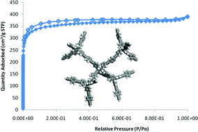 Graphical abstract: High surface area amorphous microporous poly(aryleneethynylene) networks using tetrahedral carbon- and silicon-centred monomers
