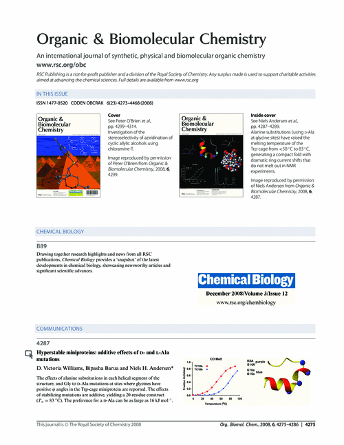 Contents and Chemical Biology