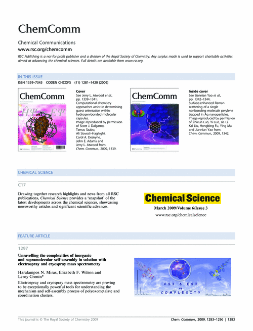 Contents and Chemical Science
