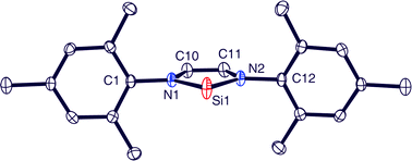 Graphical abstract: N-Aryl substituted heterocyclic silylenes