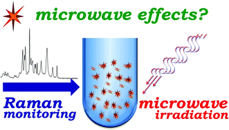 Graphical abstract: Probing “microwave effects” using Raman spectroscopy