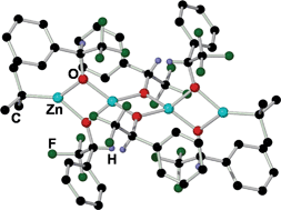 Graphical abstract: New insights into addition reactions of dialkylzinc reagents to trifluoromethyl ketones: Structural authentication of a β-hydride elimination product containing a tetranuclear zinc chain