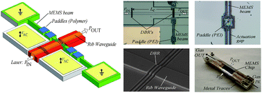 Graphical abstract: Waveguide micro-opto-electro-mechanical resonant chemical sensors
