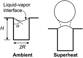 Graphical abstract: Supernucleating surfaces for nucleate boiling and dropwise condensation heat transfer