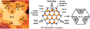 Graphical abstract: Growth dynamics and kinetics of monolayer and multilayer graphene on a 6H-SiC(0001) substrate