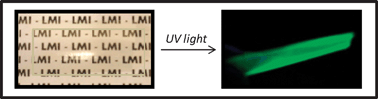Graphical abstract: A promising way to obtain large, luminescent and transparent thick films suitable for optical devices