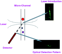 Graphical abstract: Laser-based refractive index detection for micro-channels