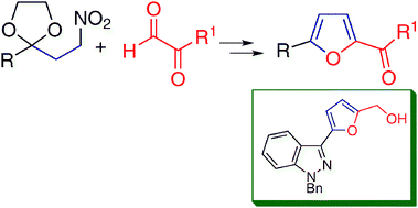 Graphical abstract: Efficient two-step sequence for the synthesis of 2,5-disubstituted furan derivatives from functionalized nitroalkanes: successive Amberlyst A21- and Amberlyst 15-catalyzed processes