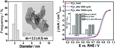 Graphical abstract: Facile synthesis of highly active and stable Pt–Ir/C electrocatalysts for oxygen reduction and liquid fuel oxidation reaction