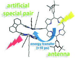 Graphical abstract: Strong donor–acceptor couplings in a special pair-antenna model