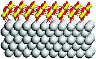 Graphical abstract: Lepidocrocite-like structure of the TiO2 monolayer grown on Ag(100)