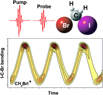 Graphical abstract: Exploring wavepacket dynamics behind strong-field momentum-dependent photodissociation in CH2BrI+