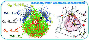 Graphical abstract: The dynamic behavior of a liquid ethanol–water mixture: a perspective from quantum chemical topology