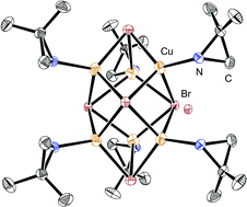 Graphical abstract: Reactions of Cu(i)Br with aziridine derivatives. Synthesis, characterization and crystal structures of monomeric, dimeric and hexameric aziridine (= az) complexes of the formal type [CuBr(az)2]n (n = 1, 2) and [CuBr(az)]6