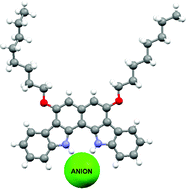 Graphical abstract: A new building block for anion supramolecular chemistry. Study of carbazolocarbazole as anion receptor