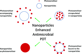 Graphical abstract: Nanoparticles: their potential use in antibacterial photodynamic therapy