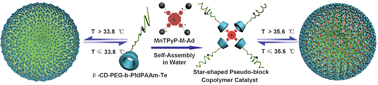 Graphical abstract: A modulatory bifunctional artificial enzyme with both SOD and GPx activities based on a smart star-shaped pseudo-block copolymer