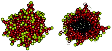 Graphical abstract: Molecular dynamics simulation of a polysorbate 80 micelle in water