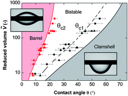 Graphical abstract: Drops on functional fibers: from barrels to clamshells and back