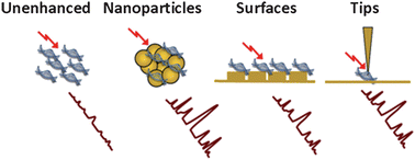 Graphical abstract: Surface enhanced optical spectroscopies for bioanalysis