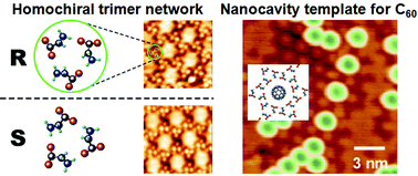 Graphical abstract: Scanning tunneling microscopy/spectroscopy on self-assembly of a glycine/Cu(111) nanocavity array