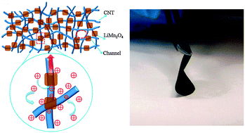 Graphical abstract: Direct growth of flexible LiMn2O4/CNT lithium-ion cathodes